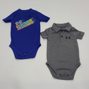 Under Armour baby boy bodysuit bundle size 0-3 months